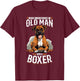 Boxer Dog Breed Pet - Never Underestimate an Old Man T-Shirt - T-Shirt | Maroon