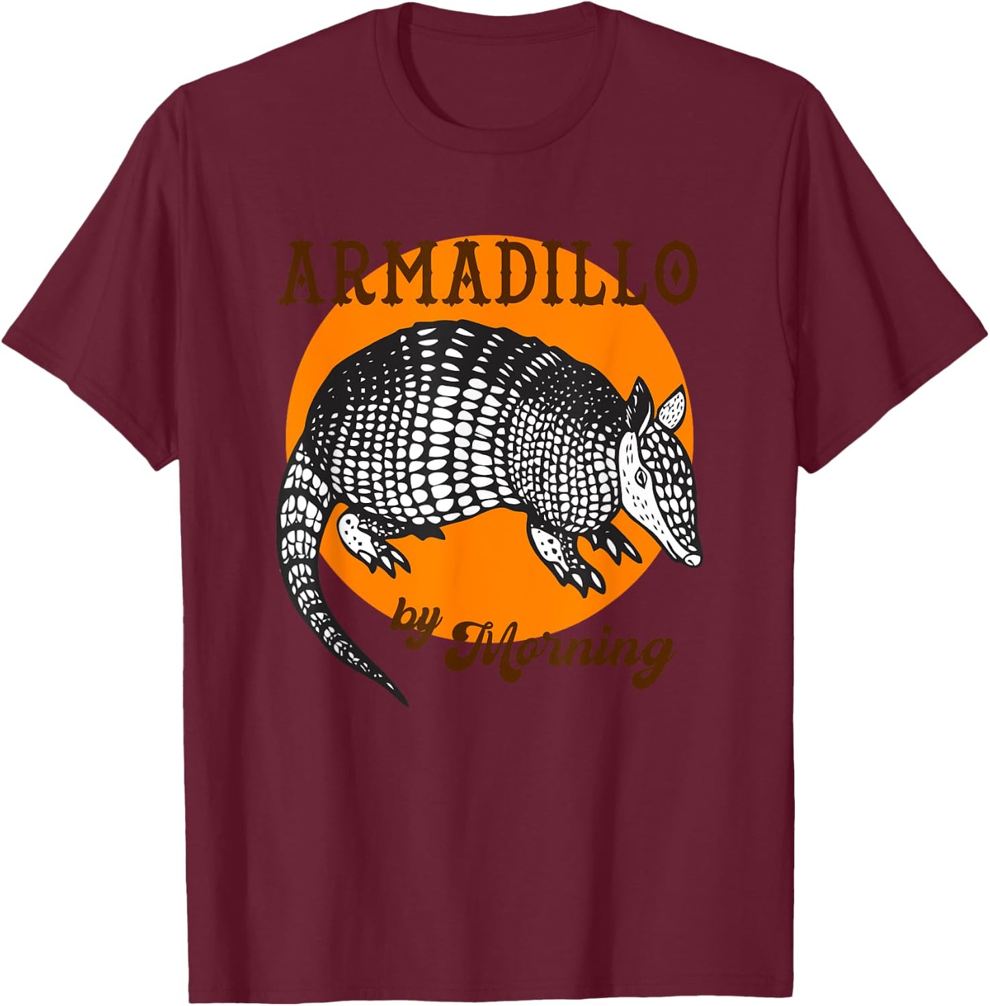 Armadillo By Morning T-Shirt - T-Shirt | Maroon