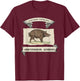 Vintage Grafenwoehr Boar Hunt T-Shirt - T-Shirt | Maroon