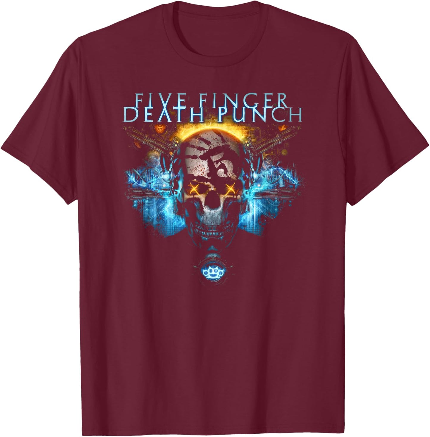 5FDP – Turing Test T-Shirt - T-Shirt | Maroon