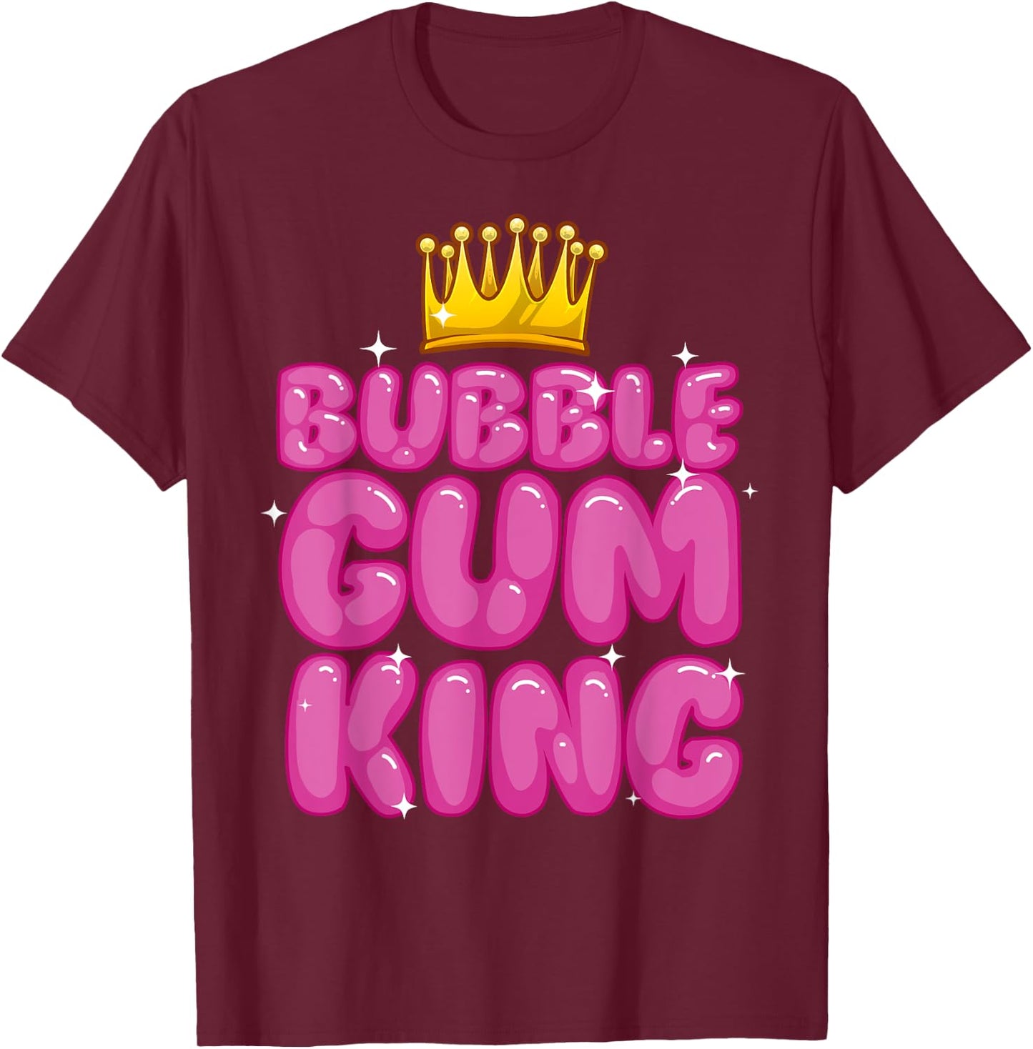 Cool Bubble Gum Boys Bubblegum Machine Candy T-Shirt - T-Shirt | Maroon