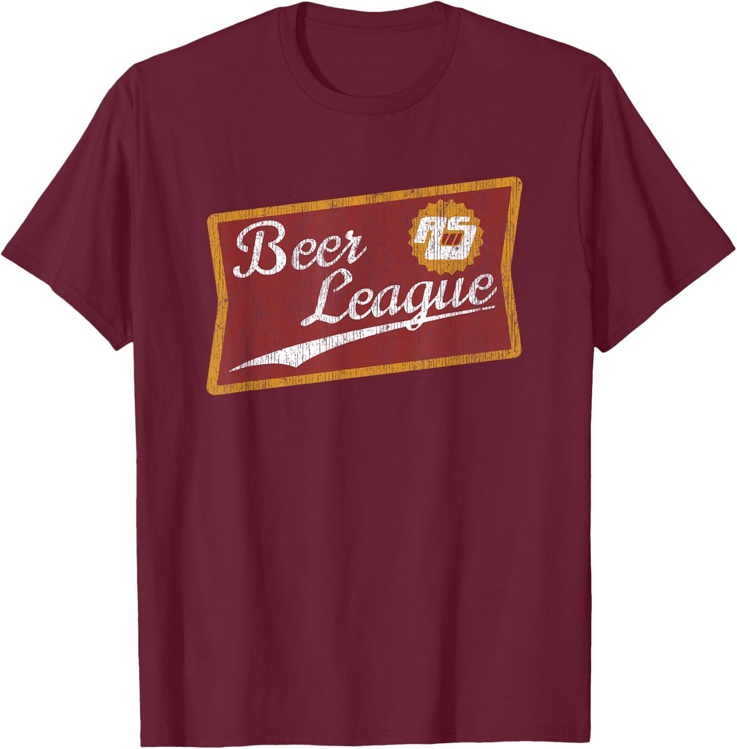 Beer League Sports T-Shirt - T-Shirt | Maroon
