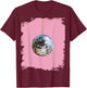 Pink Disco Ball Club Retro Cute T-Shirt - T-Shirt | Maroon