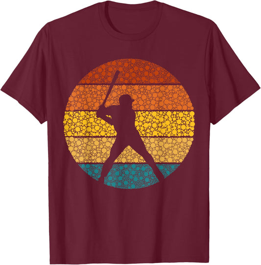 Funny Polka Dot Day Baseball International Dot Day Kids Boys T-Shirt - T-Shirt | Maroon