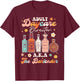 Adult Daycare Director A.K.A The Bartender Funny Bartender T-Shirt - T-Shirt | Maroon