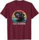 Black Lab Grandma T-Shirt - T-Shirt | Maroon