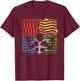 The Leeloo Dallas Elements T-Shirt - T-Shirt | Maroon