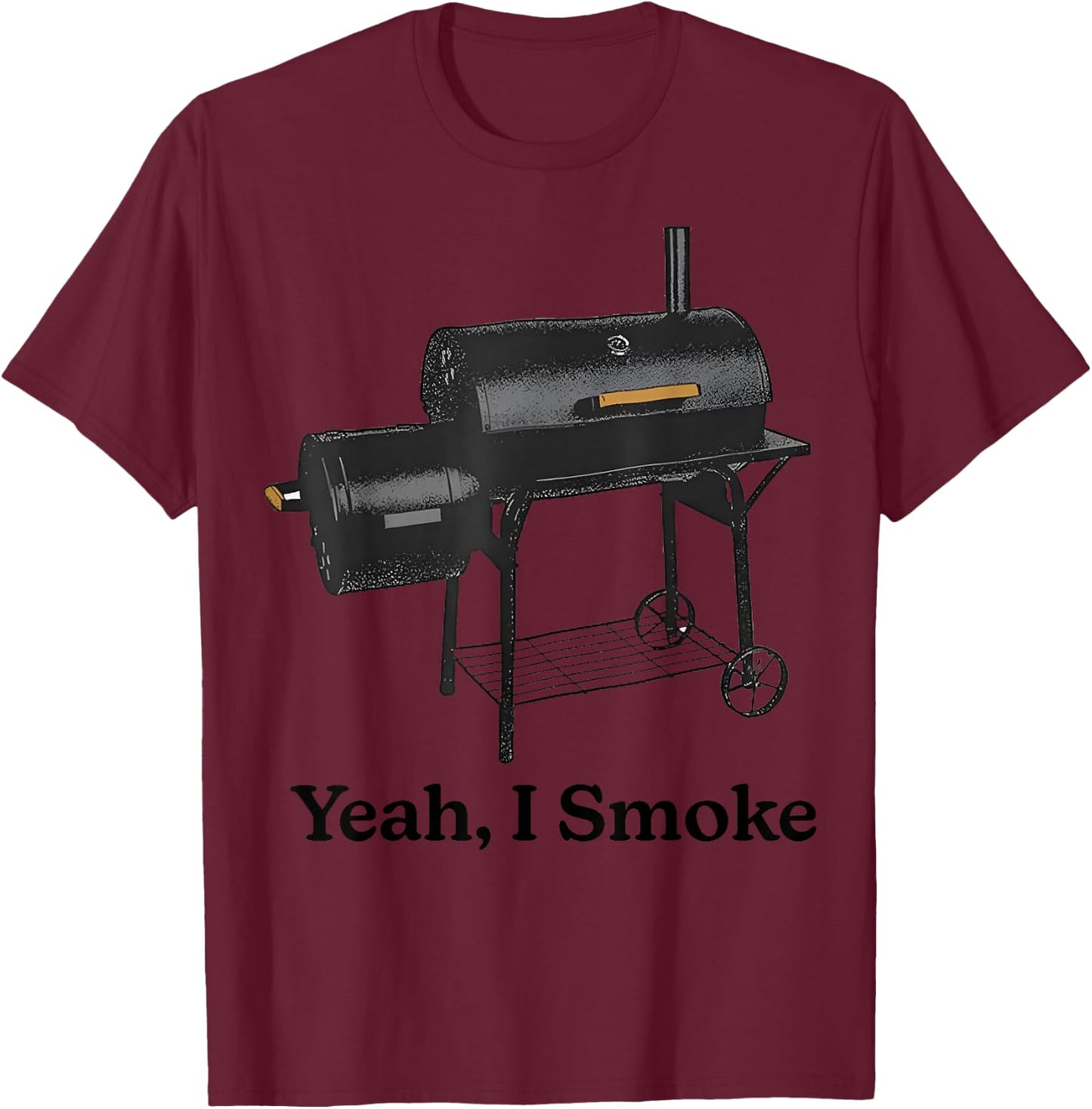 Yeah, I Smoke Funny Women T-Shirt - T-Shirt | Maroon