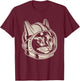 Astronaut Cat - Galaxy Animal Lover Pet Owner Veterinarian Women Kids T-Shirt - T-Shirt | Maroon