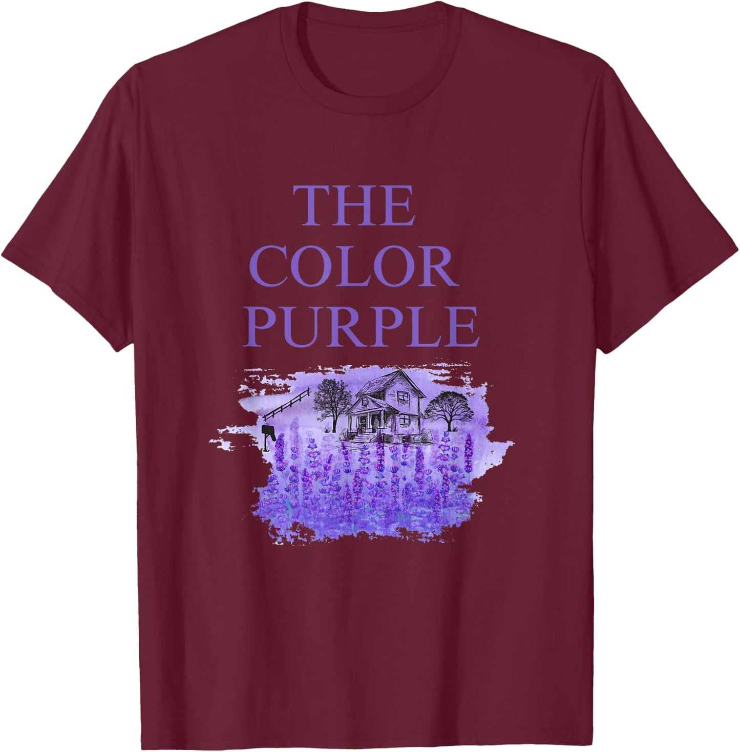 The Color Purple Movie Film Collector's Items Merch Gifts T-Shirt - T-Shirt | Maroon