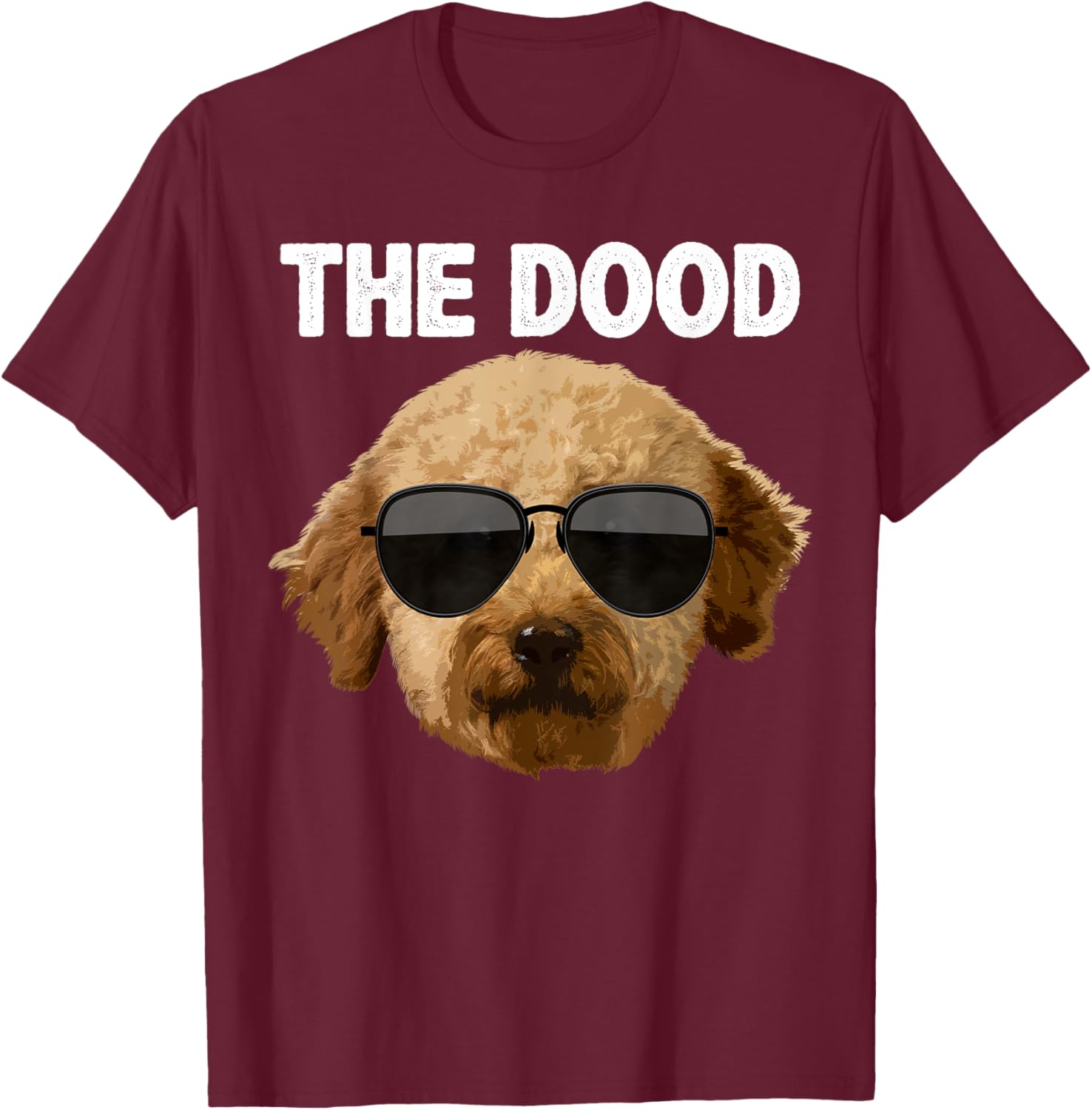 Cool Goldendoodle Design Women Goldendoodle Doodle T-Shirt - T-Shirt | Maroon