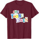 The Young Ones | Classic 80's British TV T-Shirt - T-Shirt | Maroon