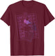 Disney Alice in Wonderland Rabbit Hole Falling Where Am I T-Shirt - T-Shirt | Maroon