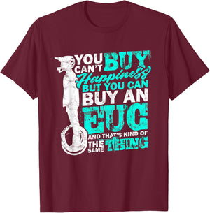 Electric Unicycle EUC Monowheel Electric Unicycle T-Shirt - T-Shirt | Maroon