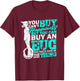 Electric Unicycle EUC Monowheel Electric Unicycle T-Shirt - T-Shirt | Maroon