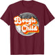 Funky Vintage Retro Disco Dancer 70s Boogie Child Party Time T-Shirt - T-Shirt | Maroon