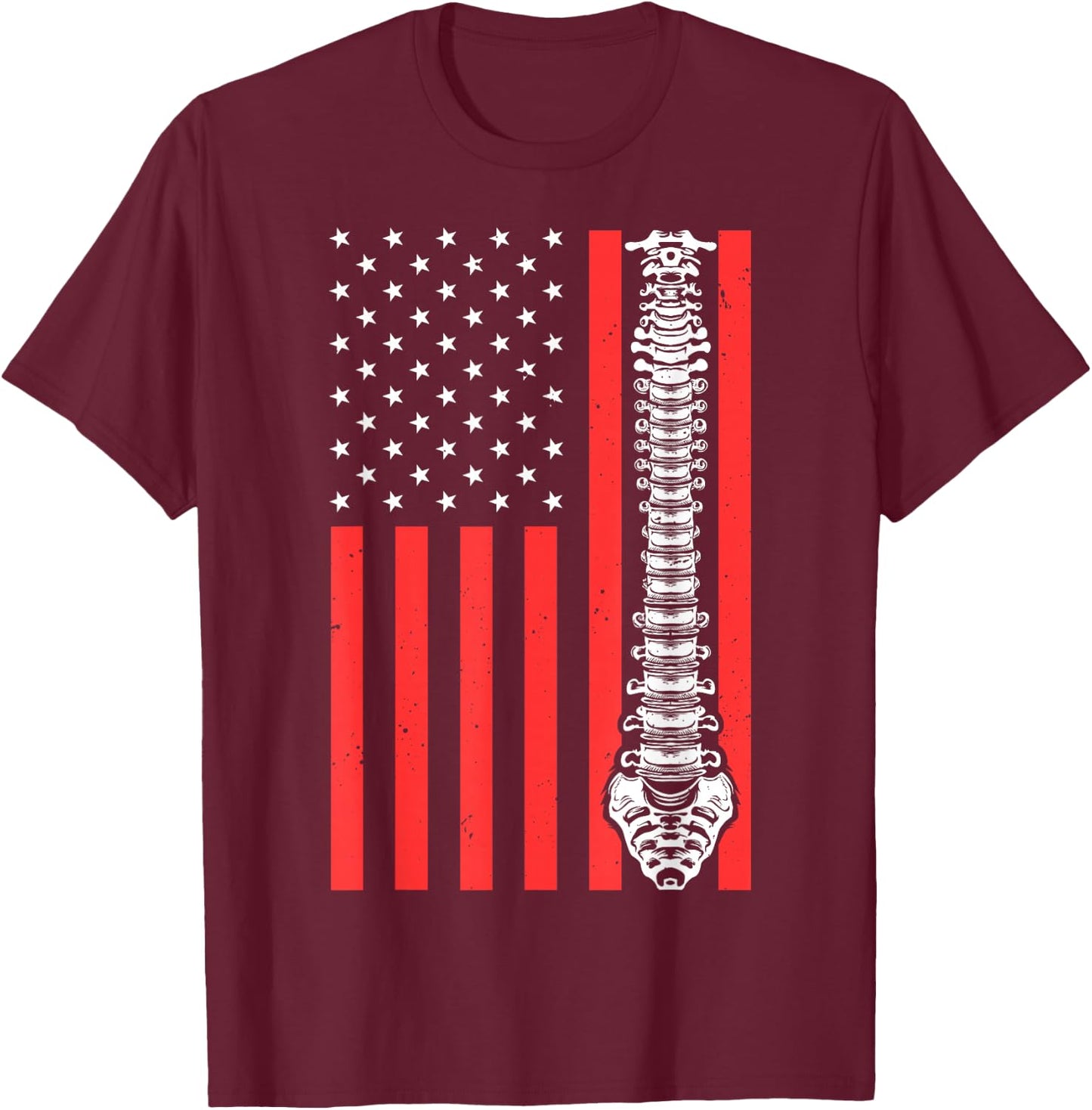 Funny Chiropractor Gift Women Chiropractic Assistant T-Shirt - T-Shirt | Maroon