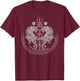Thai Tattoo Twin Tiger Sak Yant Muay Thai Thailand Graphic T-Shirt - T-Shirt | Maroon