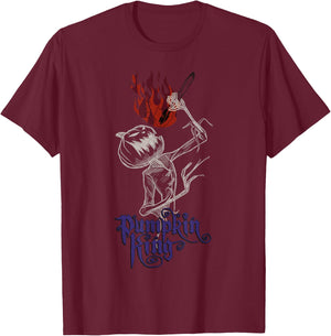Disney The Nightmare Before Christmas Pumpkin King Torch T-Shirt - T-Shirt | Maroon