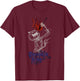 Disney The Nightmare Before Christmas Pumpkin King Torch T-Shirt - T-Shirt | Maroon