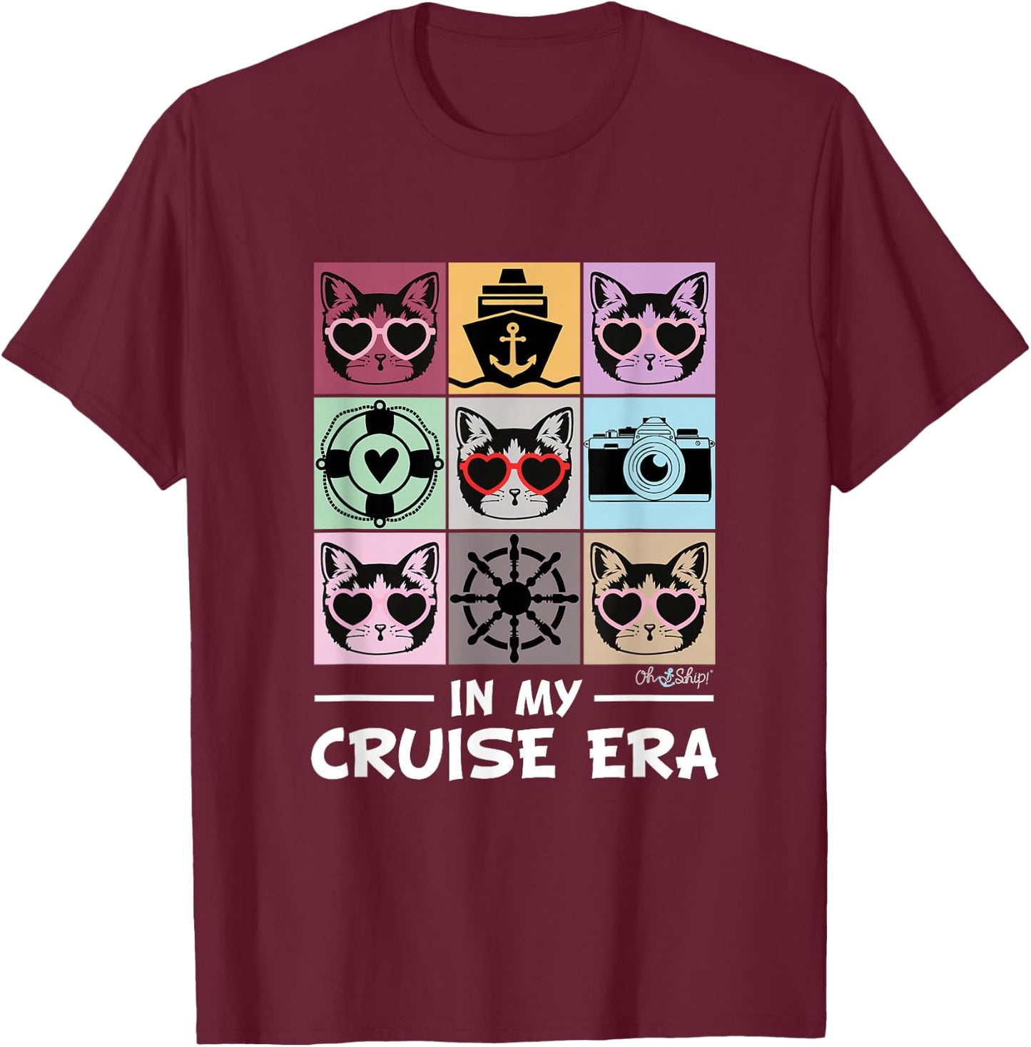 In my Cruise Era - Era Cruise T-Shirt - T-Shirt | Maroon