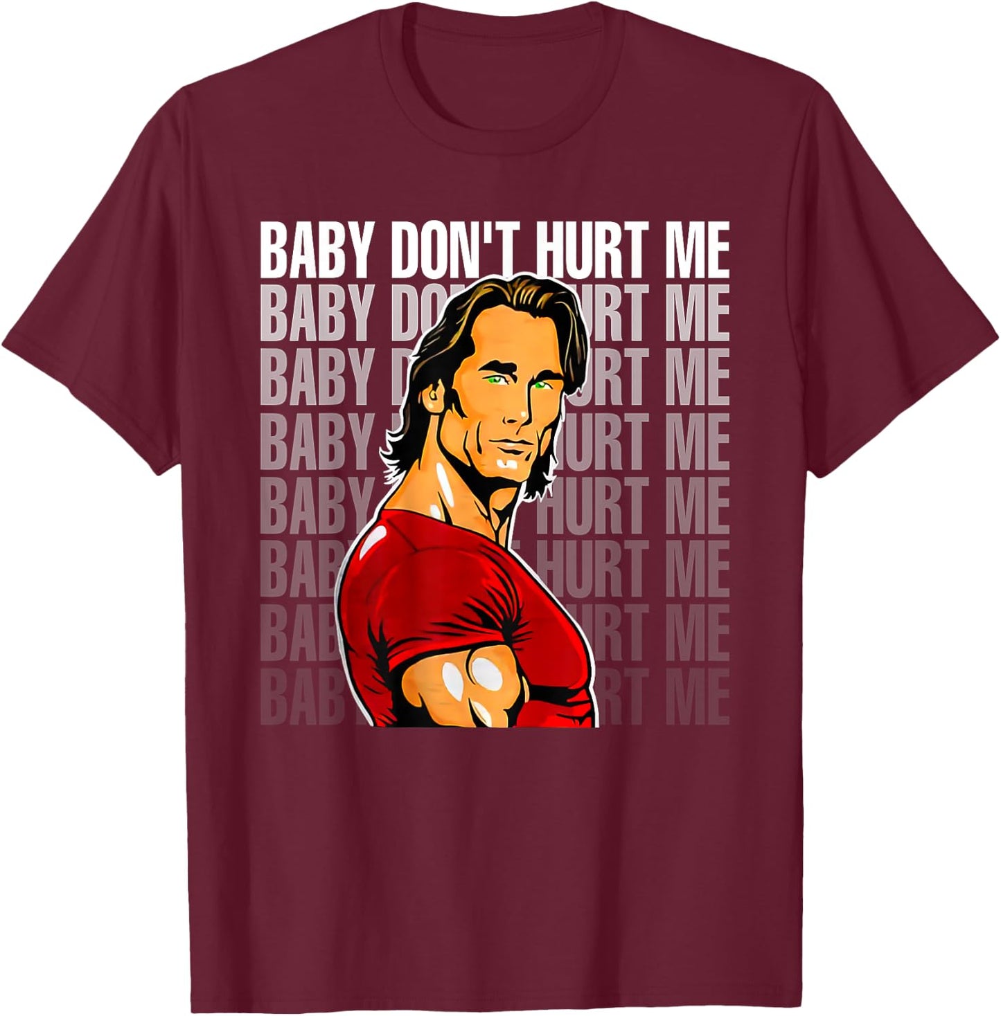 Baby Don't Hurt Me Funny Meme Boys T-Shirt - T-Shirt | Maroon