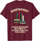 Booktrovert T-Shirt - T-Shirt | Maroon