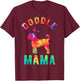 Doodle Mom Doodle Mama Goldendoodle Dog Lover T-Shirt - T-Shirt | Maroon