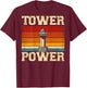 Tower Power Flight Control T-Shirt - T-Shirt | Maroon