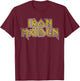 Iron Maiden - Tour Logo T-Shirt - T-Shirt | Maroon