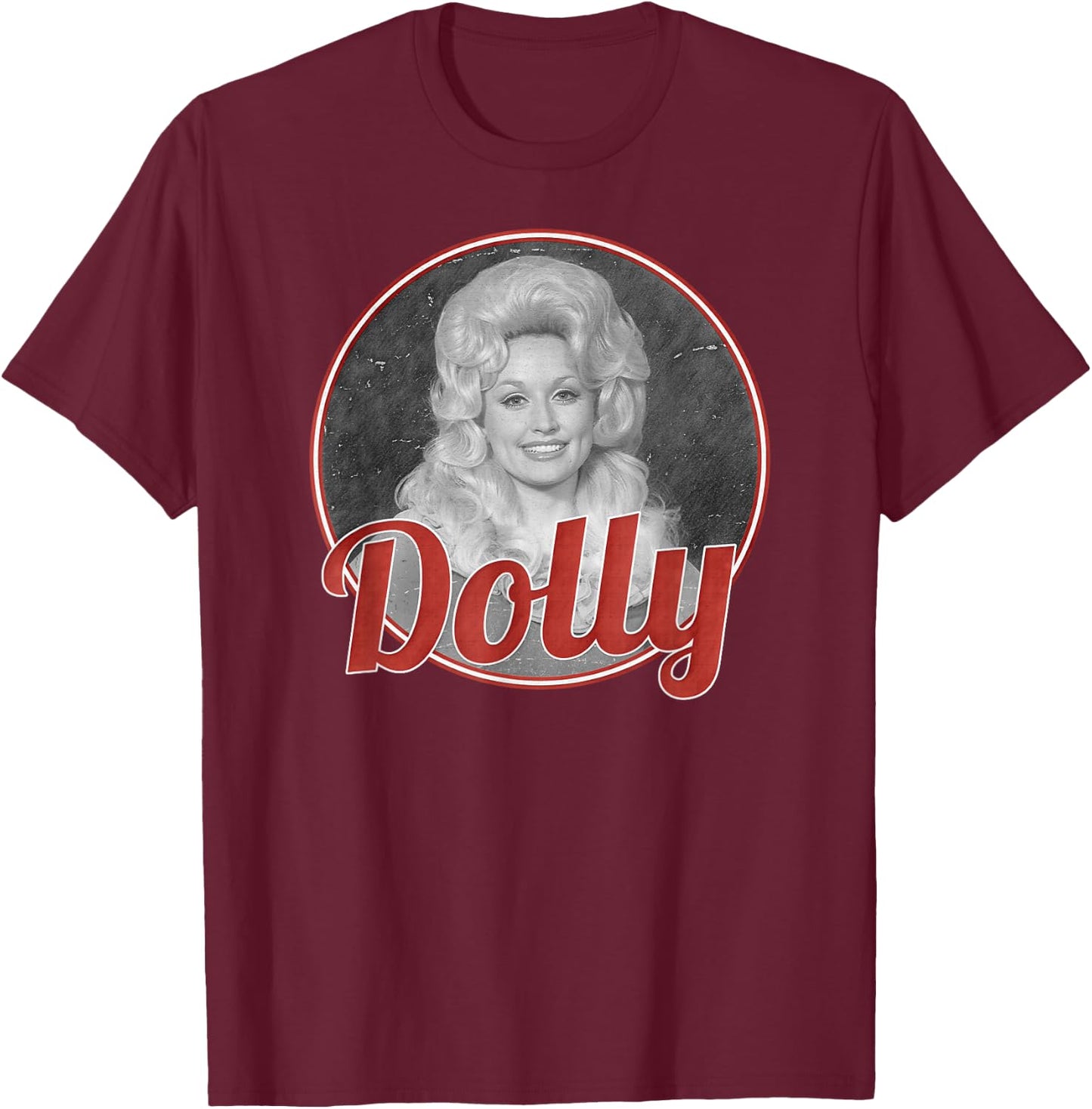 The Classic Dolly Parton T-Shirt - T-Shirt | Maroon