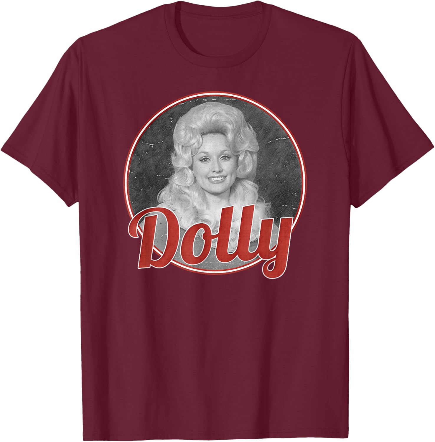The Classic Dolly Parton T-Shirt - T-Shirt | Maroon