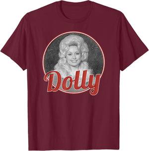The Classic Dolly Parton T-Shirt - T-Shirt | Maroon