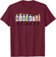 Nurse Friends ICU Propofol Crna ICU Critical Care Nurse T-Shirt - T-Shirt | Maroon