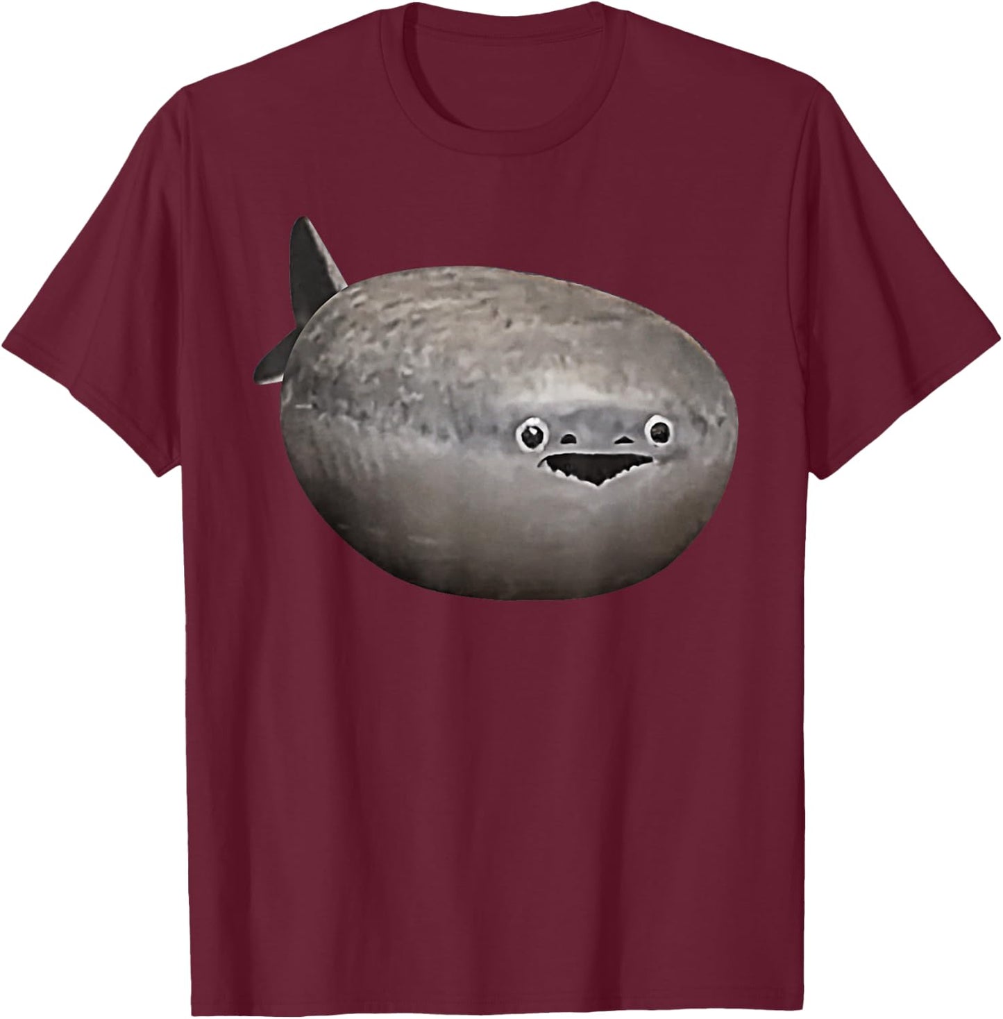 Sacabambaspis Fish Meme Realistic T-Shirt - T-Shirt | Maroon