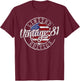 Vintage 1981 44th Birthday Gifts Women 44 Year Old T-Shirt - T-Shirt | Maroon