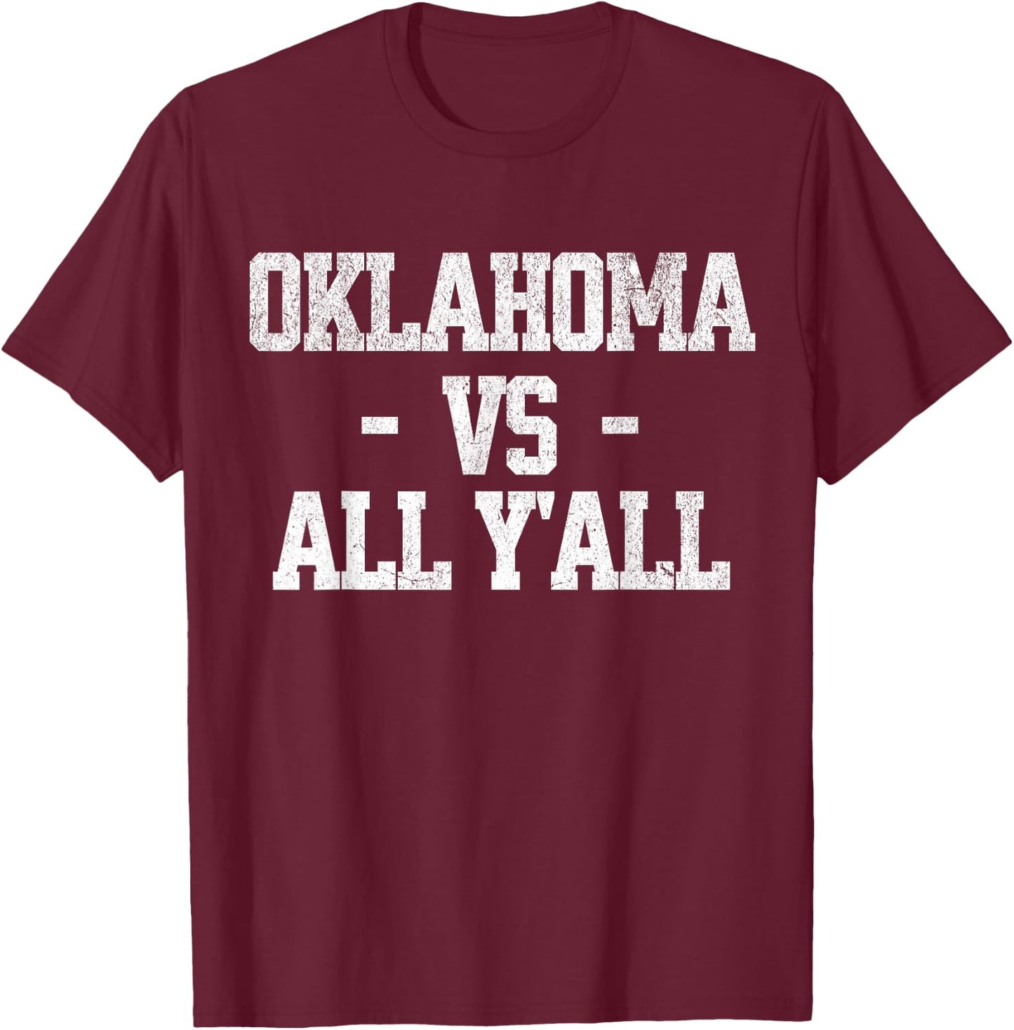 Oklahoma city vintage T-Shirt - T-Shirt | Maroon
