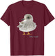 Seagull Shirt Baby Seagull Bird Ornithology T-Shirt - T-Shirt | Maroon