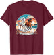 Run Wild And Free - Horses Running On Beach - Women Girls Kids T-Shirt - T-Shirt | Maroon