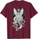 CATHULHU - the cosmic tentacle cat T-Shirt - T-Shirt | Maroon