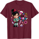 Wreck It Ralph - Von Sweet T-Shirt - T-Shirt | Maroon
