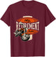 Retirement Plan Biker Gift Motorcycle Rider T-Shirt - T-Shirt | Maroon