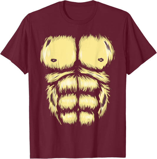 DIY Halloween Costume Gorilla Kids Adults Monkey Ape T-Shirt - T-Shirt | Maroon