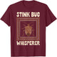 Stink Bug Whisperer Insect Collector Entomologist Boys Funny T-Shirt - T-Shirt | Maroon