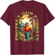 Hiking Smokey Bear Protect Our Forests Vintage T-Shirt - T-Shirt | Maroon