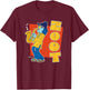 The Muppets - Electric Mayhem Zoot T-Shirt - T-Shirt | Maroon