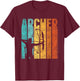 Archer Hobby Bow Arrow Archery Archer T-Shirt - T-Shirt | Maroon
