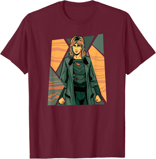 Marvel Studios Loki Season 2 Sylvie Shattered Disney+ MCU T-Shirt - T-Shirt | Maroon