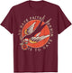To Have Faith is to Have Wings, Old School, Swallow Tattoo T-Shirt - T-Shirt | Maroon