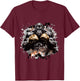 Ancient Motivation Inc Gorilla Boxing Champ | Boxer Fight Club MMA Fighter T-Shirt - T-Shirt | Maroon